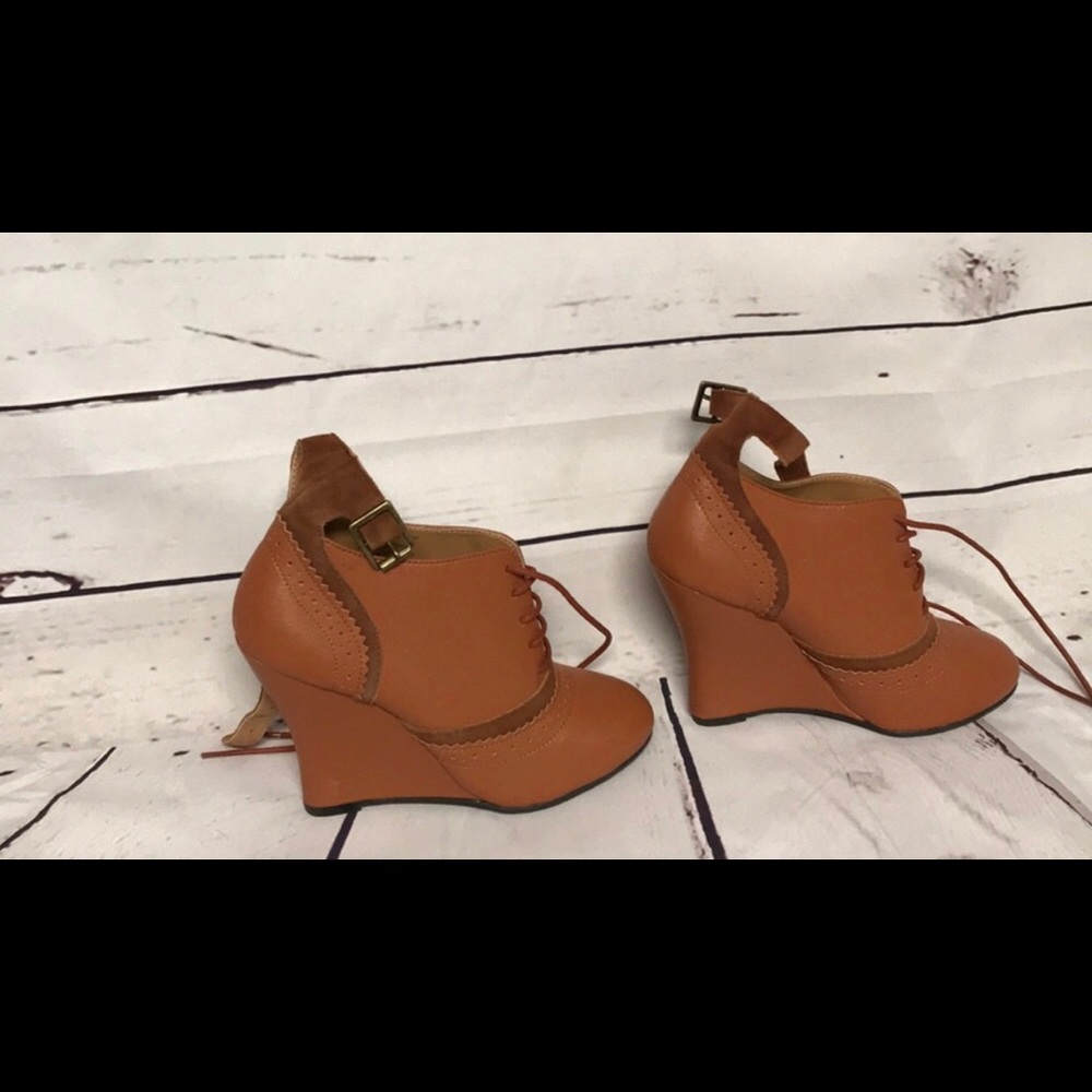 Lace up booties